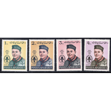 AFGHANISTAN SCOTT 623-626