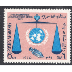AFGHANISTAN SCOTT 825