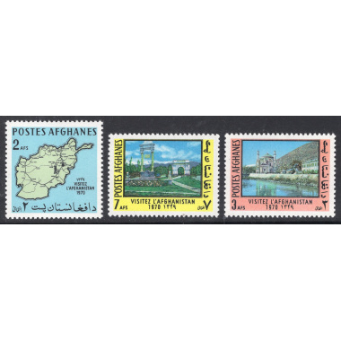 AFGHANISTAN SCOTT 826-828
