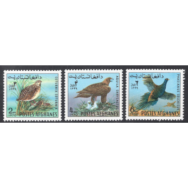 AFGHANISTAN SCOTT 831-833