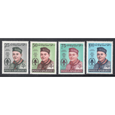 AFGHANISTAN SCOTT C32-C35
