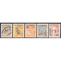 ALBANIA SCOTT 666-670