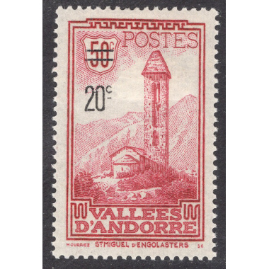 ANDORRA-FRENCH SCOTT 64
