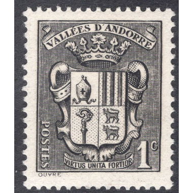 ANDORRA-FRENCH SCOTT 65