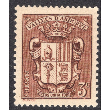ANDORRA-FRENCH SCOTT 67