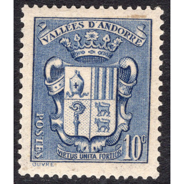 ANDORRA-FRENCH SCOTT 69