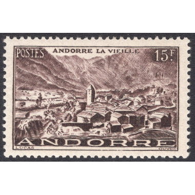 ANDORRA-FRENCH SCOTT 121
