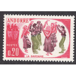 ANDORRA-FRENCH SCOTT 155