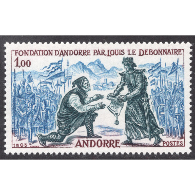 ANDORRA-FRENCH SCOTT 157