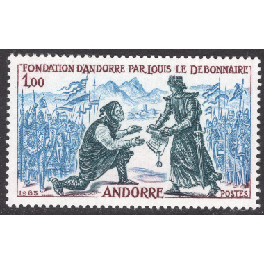 ANDORRA-FRENCH SCOTT 157