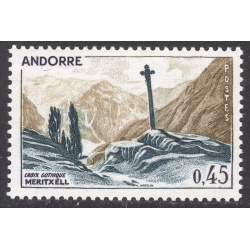 ANDORRA-FRENCH SCOTT 165A