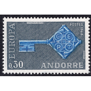 ANDORRA-FRENCH SCOTT 182