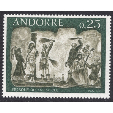 ANDORRA-FRENCH SCOTT 185