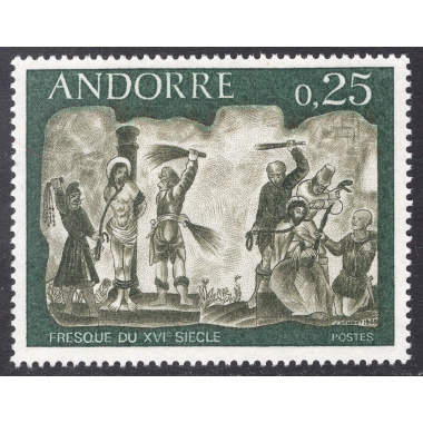 ANDORRA-FRENCH SCOTT 185