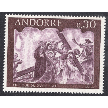 ANDORRA-FRENCH SCOTT 186
