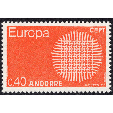 ANDORRA-FRENCH SCOTT 196