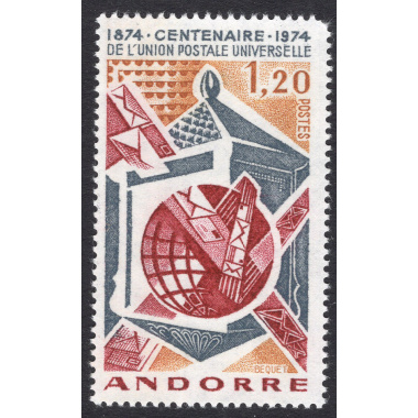 ANDORRA-FRENCH SCOTT 235