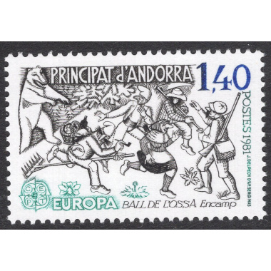 ANDORRA-FRENCH SCOTT 286