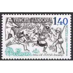 ANDORRA-FRENCH SCOTT 286