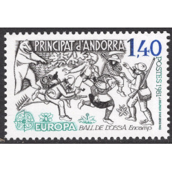 ANDORRA-FRENCH SCOTT 286