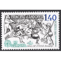 ANDORRA-FRENCH SCOTT 286