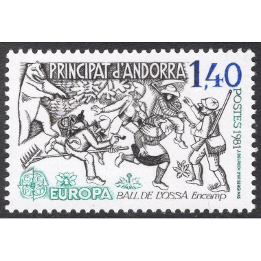 ANDORRA-FRENCH SCOTT 286
