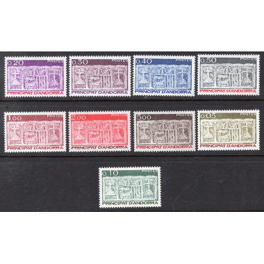 ANDORRA-FRENCH SCOTT 310-318