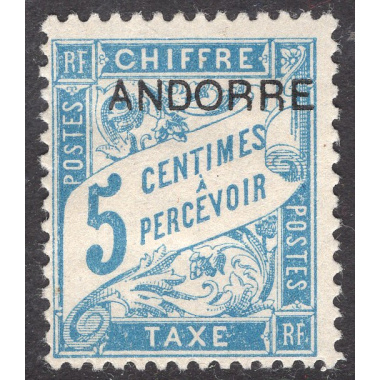 ANDORRA-FRENCH SCOTT J1