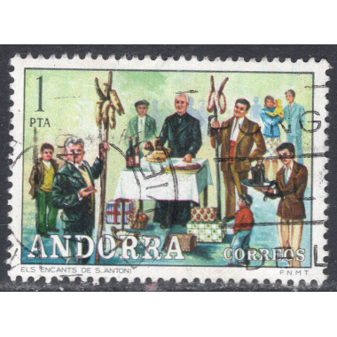 ANDORRA-SPANISH SCOTT 69