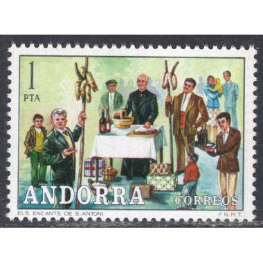 ANDORRA-SPANISH SCOTT 69