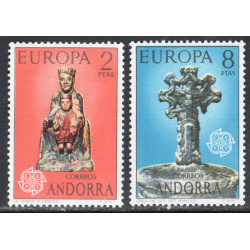 ANDORRA-SPANISH SCOTT 79-80