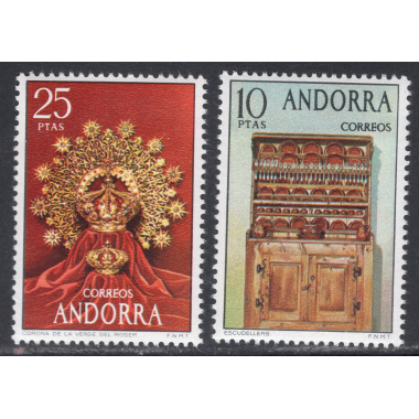 ANDORRA-SPANISH SCOTT 81-82