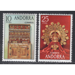 ANDORRA-SPANISH SCOTT 81-82