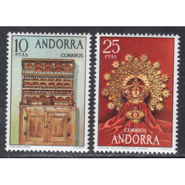 ANDORRA-SPANISH SCOTT 81-82