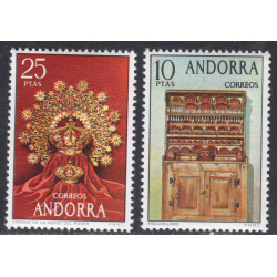 ANDORRA-SPANISH SCOTT 81-82