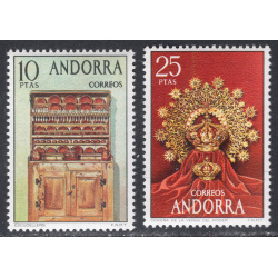 ANDORRA-SPANISH SCOTT 81-82