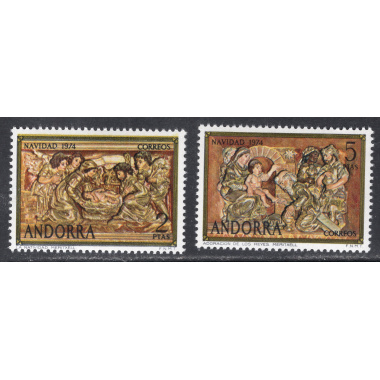 ANDORRA-SPANISH SCOTT 84-85
