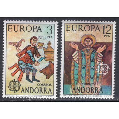 ANDORRA-SPANISH SCOTT 87-88