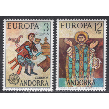 ANDORRA-SPANISH SCOTT 87-88