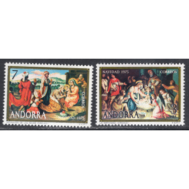 ANDORRA-SPANISH SCOTT 90-91