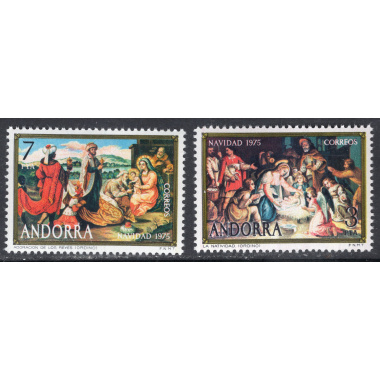 ANDORRA-SPANISH SCOTT 90-91