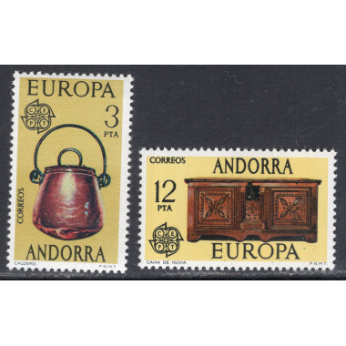 ANDORRA-SPANISH SCOTT 92-93