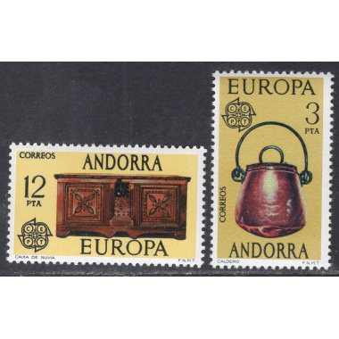 ANDORRA-SPANISH SCOTT 92-93