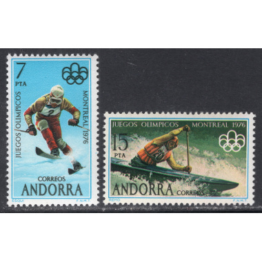 ANDORRA-SPANISH SCOTT 94-95