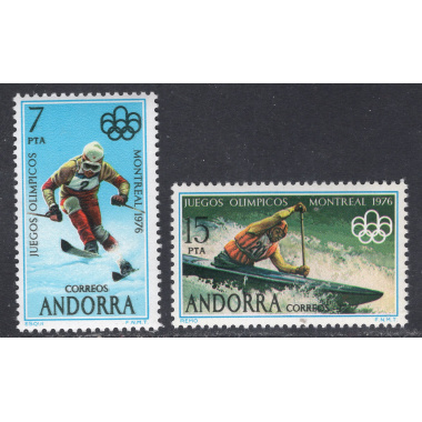ANDORRA-SPANISH SCOTT 94-95