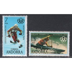 ANDORRA-SPANISH SCOTT 94-95