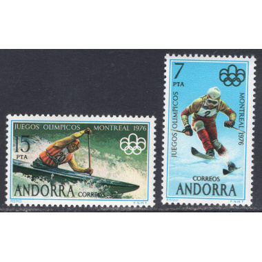 ANDORRA-SPANISH SCOTT 94-95