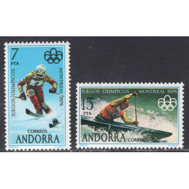 ANDORRA-SPANISH SCOTT 94-95