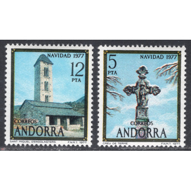 ANDORRA-SPANISH SCOTT 100-101