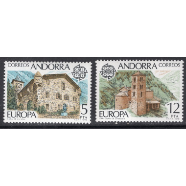ANDORRA-SPANISH SCOTT 103-104